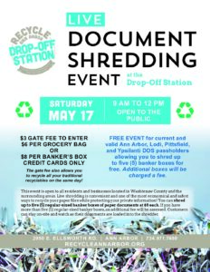 Shredding Event Flyer-May 17 2025 | Lodi Township